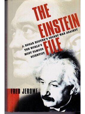 The Einstein File Fred Jerome 2002 First Edition Hardcover DJ